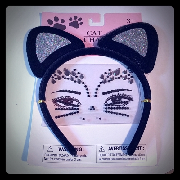 Accessories - Cat Ears & Face Jewels & Gems New!